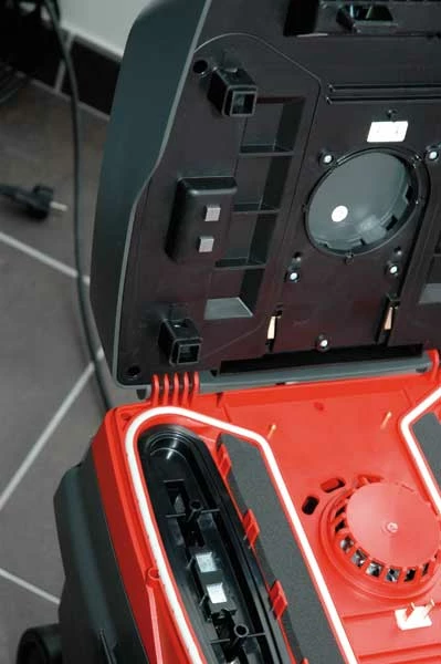 LEMAN - ASP255 Aspirateur Cuve Polypropylène 25L - 1400W - 270 MBar - Décolmatage Inclus - Prise Synchronisée – Image 2