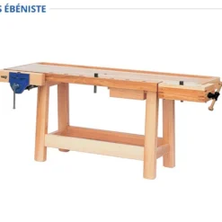 ETABLIS FRANCOIS - MER Établis D'ébéniste PR52 avec Presse Serrage Rapide et Débrayage Automatique
