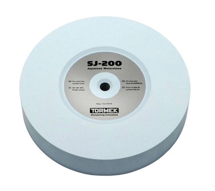 Tormek SJ-200 - Pierre à eau japonaise pour affûteuses Tormek - Accessoire d'affûtage haute précision