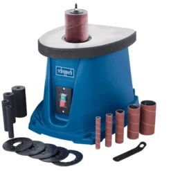 SCHEPPACH - OSM100 Ponceuse Oscillante 220-240V 50Hz 450W - Machine à Bois Professionnelle