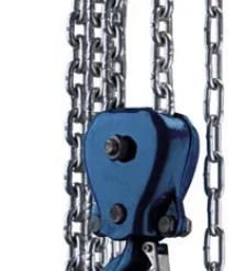 SCHEPPACH CB02 Palan à Chaîne Traité Anti-corrosion 2000kg - Levage Sécurisé et Durable