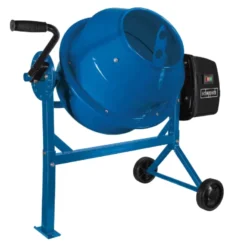Scheppach - Bétonnière MIX65 - 220W (63 Litres) - Machine de Mélange pour Béton - Travaux de Construction