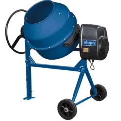 Scheppach - Bétonnière MIX160 - 650W (160 Litres) - Mélangeur de Béton Puissant