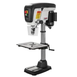 JET JDP-15B Perceuse à Colonne - 550W, 80 mm Profondeur de Perçage, 230V/400V-50Hz | Lampe LED & Laser Cl. 2