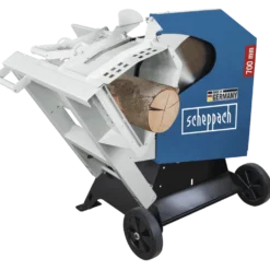 Scheppach WOX D700 Scie à Bûches 7500W 400V - ø700 mm - Puissante et Efficace pour le Jardin