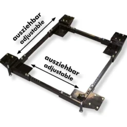 HOLZMANN Socle Universel à Roulettes UFE300 - Capacité 300 Kg pour Machines à Bois